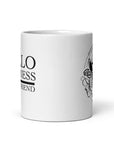 Hello Darkness My Old Friend RIP Coffee Co Mug – Bold & Custom Printed - Side