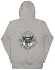 Unisex Hoodie-grey-back